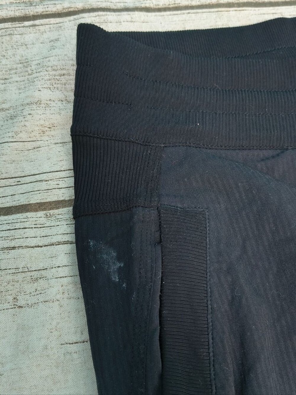 Lululemon Studio Dance Pants Black Drawstring Ankle - Picture 3 of 9